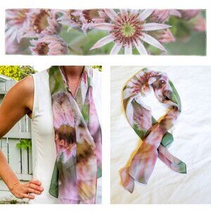silk georgette scarf